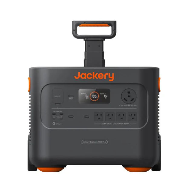 Jackery Explorer 2000 Plus + 2x SolarSaga 200W Solar Panels
