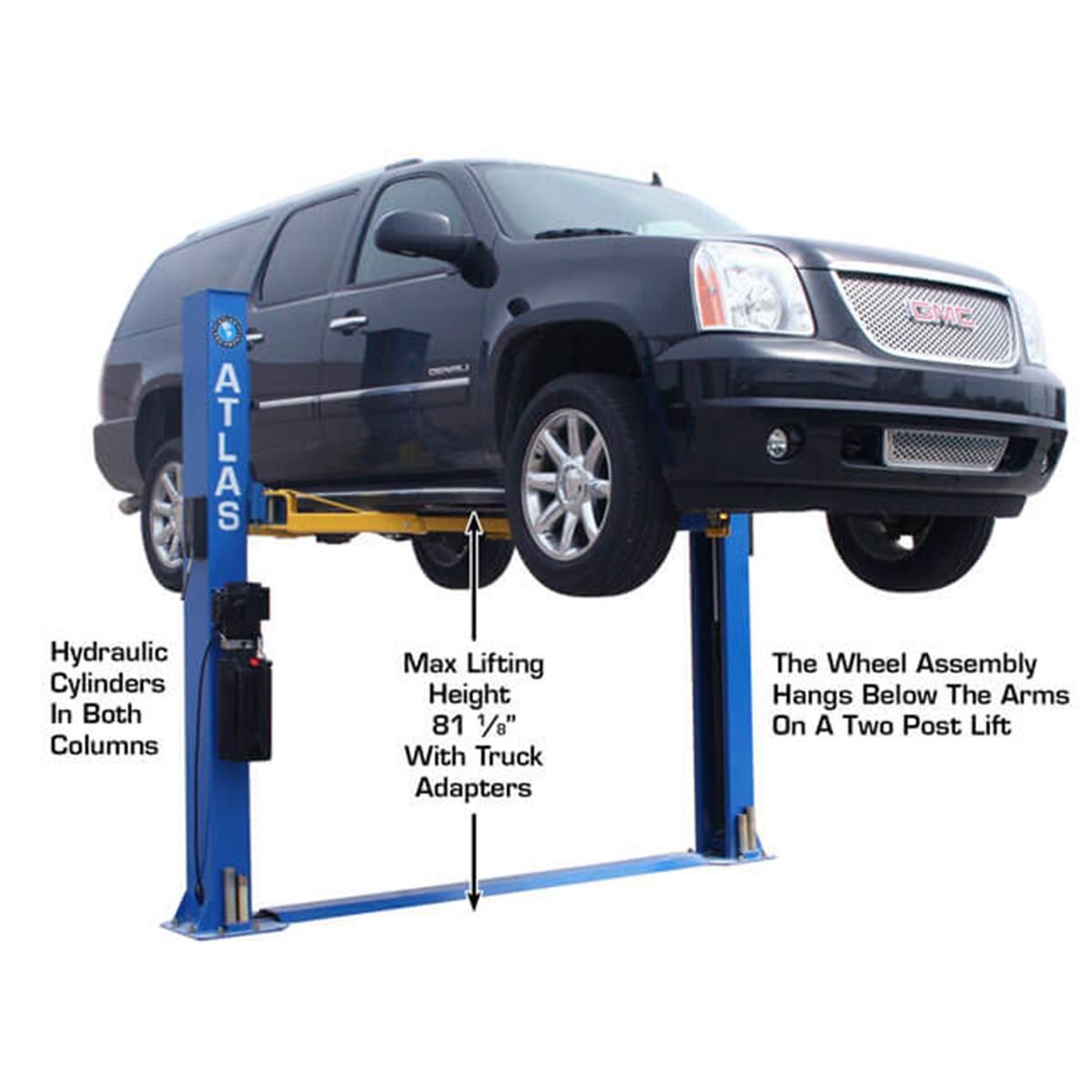 Atlas Automotive Equipment BP8000 8,000 lb Baseplate Lift