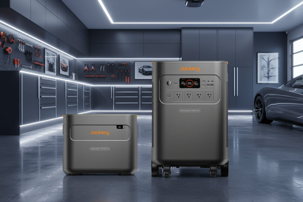Jackery Explorer 5000 Plus Kit – 10.1kWh Capacity | E5000 Plus + E5000Plus Battery Pack