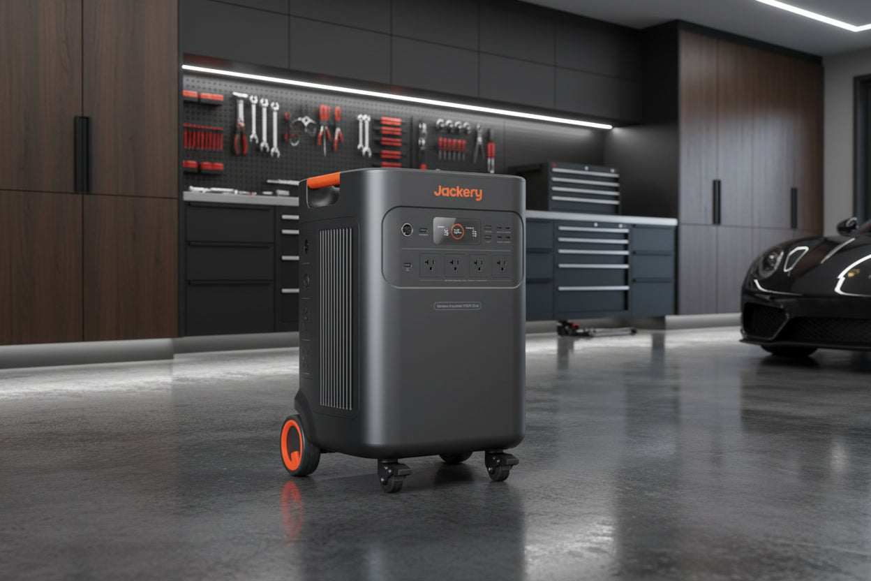 Jackery Explorer 5000 Plus Portable Power Station – 5040Wh Capacity | 7200W | Whole-Home Backup
