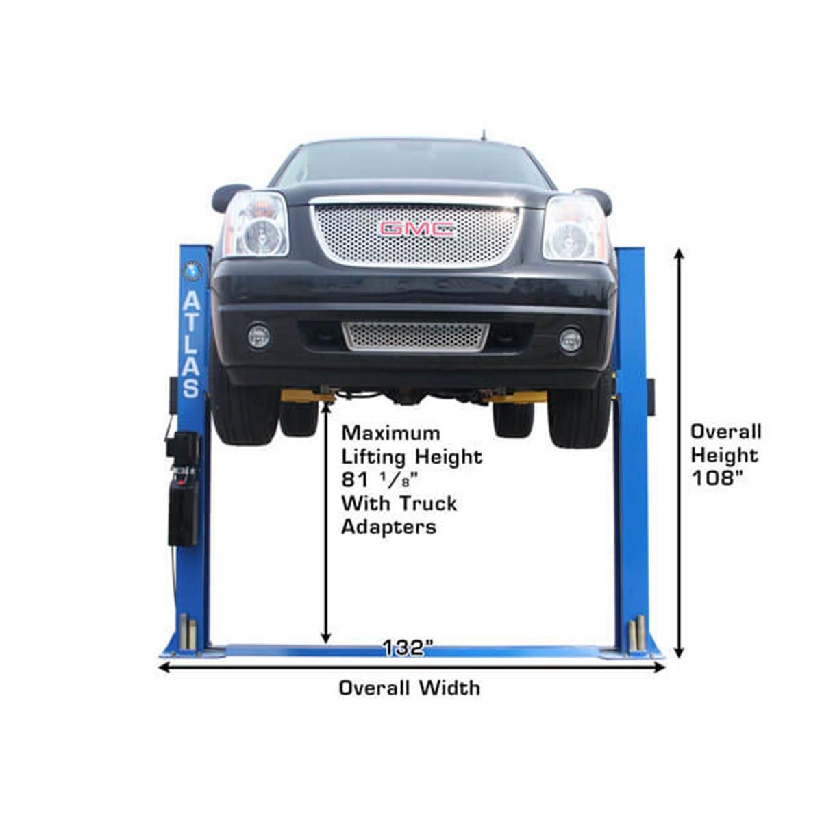 Atlas Automotive Equipment BP8000 8,000 lb Baseplate Lift