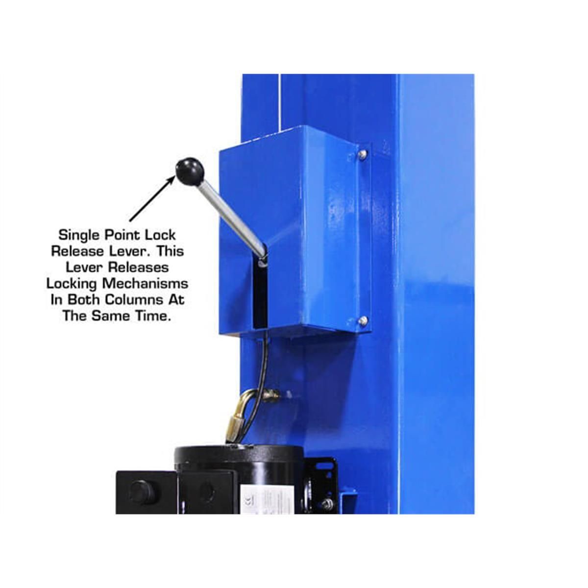 Atlas Automotive Equipment PRO-9D 9,000 lb Overhead 2-Post Lift