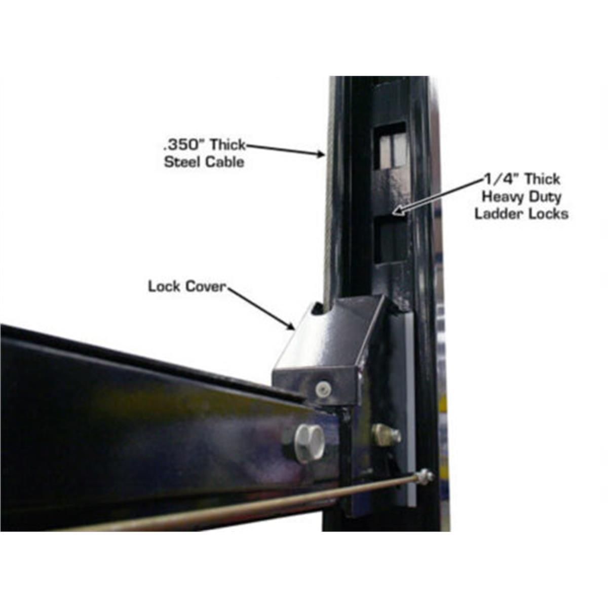 Atlas Equipment PRO8000 4 Post Lift + RJ35 Sliding Jacks Combo