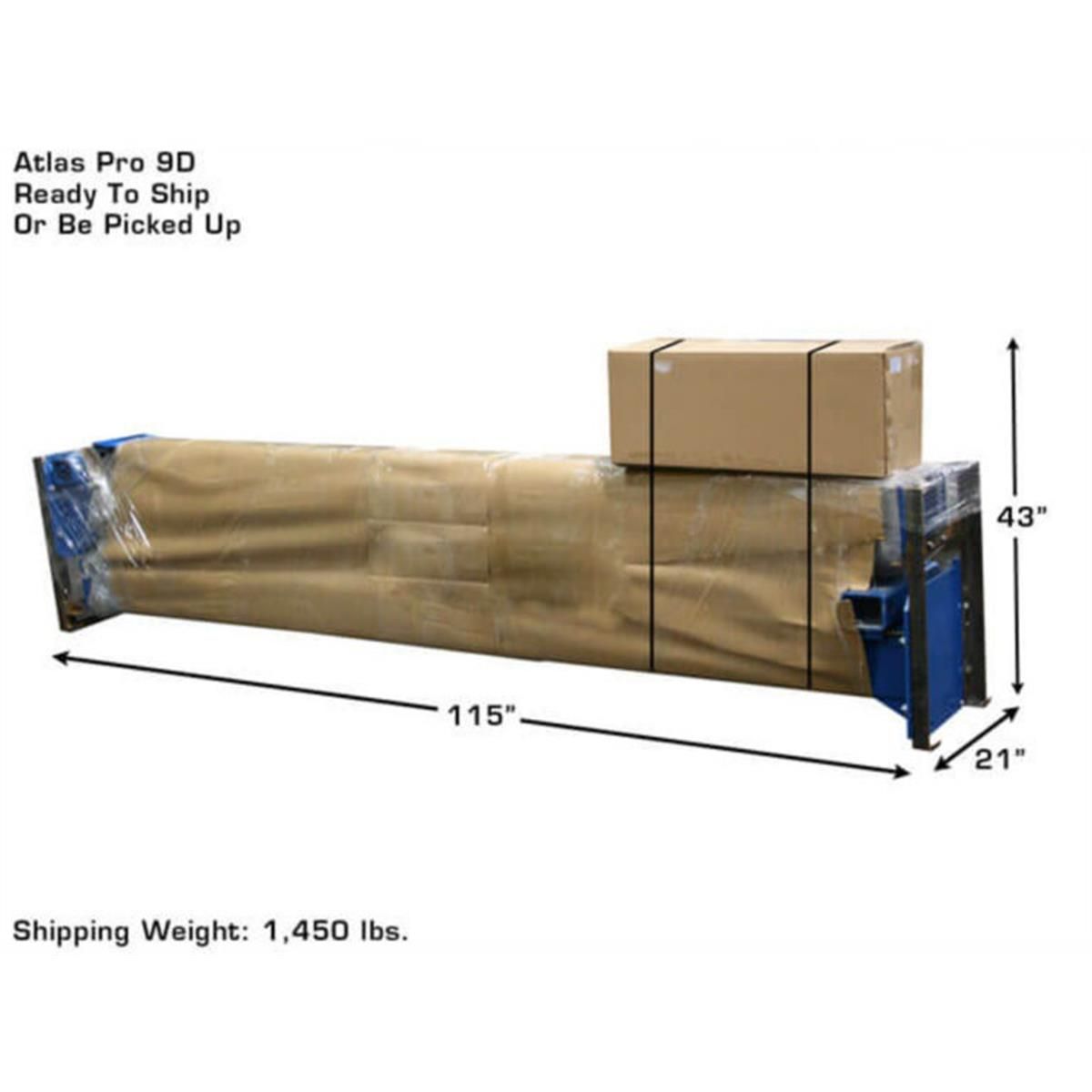 Atlas Automotive Equipment PRO-9D 9,000 lb Overhead 2-Post Lift