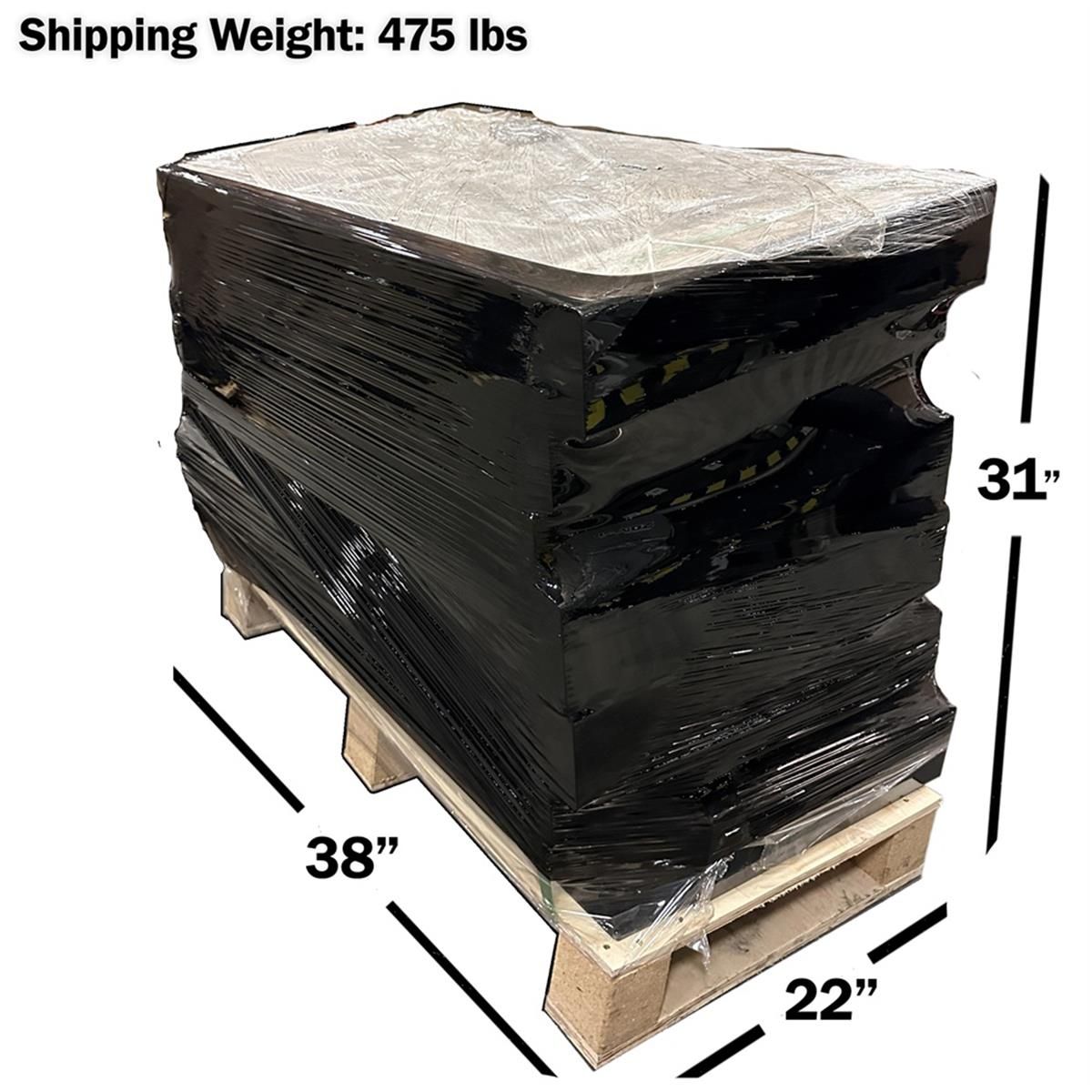 Atlas Equipment 8 Piece Floor Panel Set for 8000 lb. 4-Post lifts
