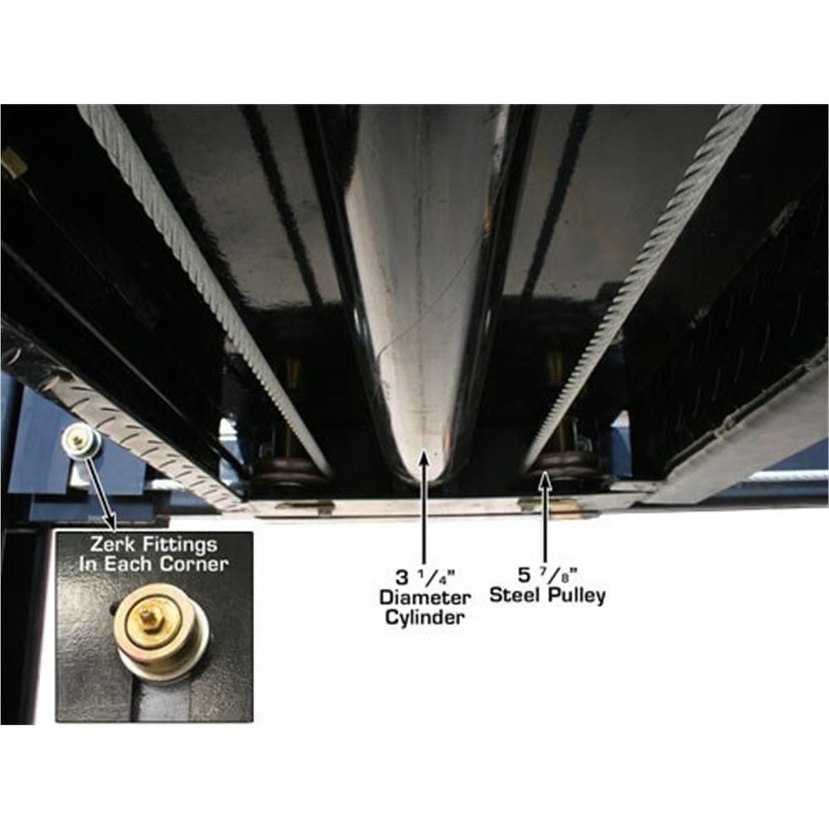 Atlas Automotive Equipment Garage PRO8000 8,000 lb 4-Post Lift